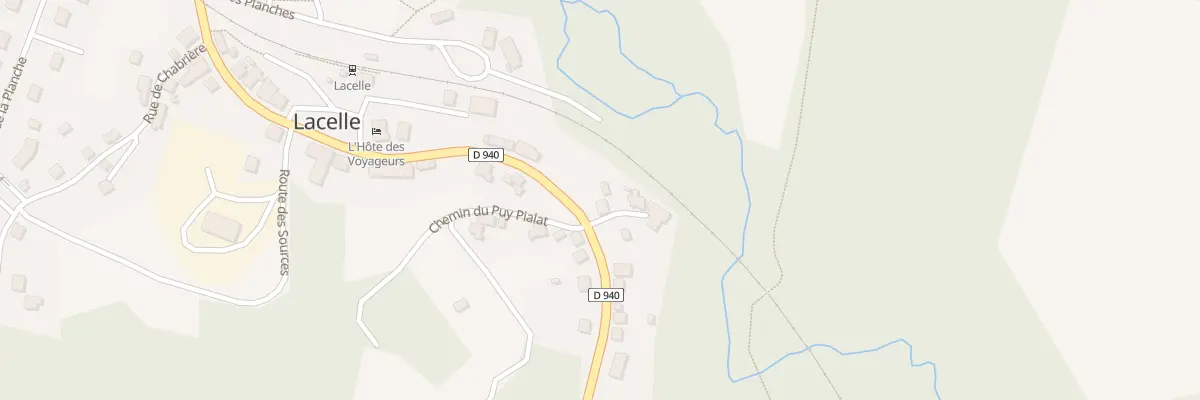 Plan du 5029 Le Bourg à Lacelle