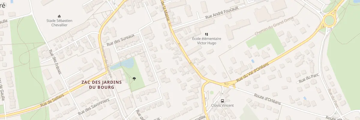 Plan du 18B Rue de la Mairie à Ingré
