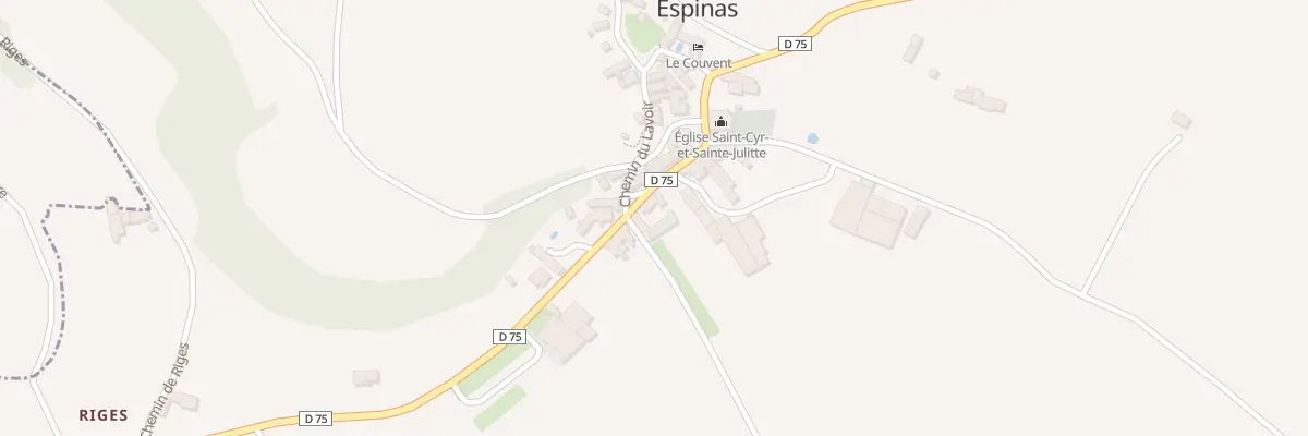 Plan du 5014 Village à Espinas