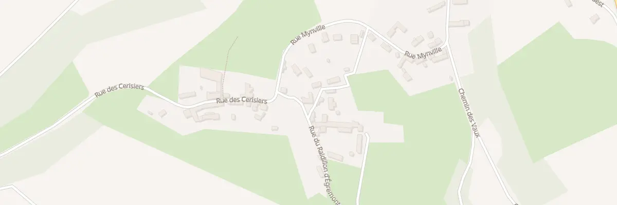 Plan du 93 Gremont à Delincourt