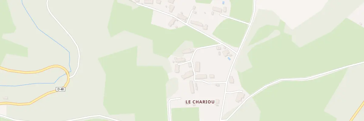Plan du 15 Le Charrioux à Chéniers