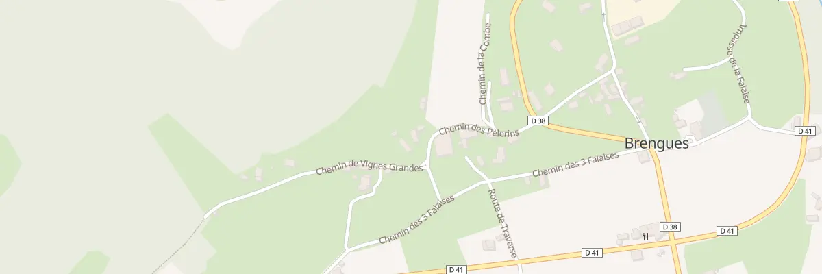 Plan du 5031 Le Bourg à Brengues