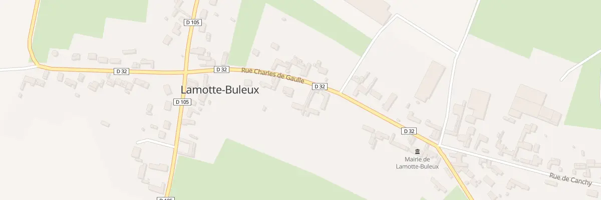Plan du 211 Rue Charles de Gaulle à Lamotte-Buleux