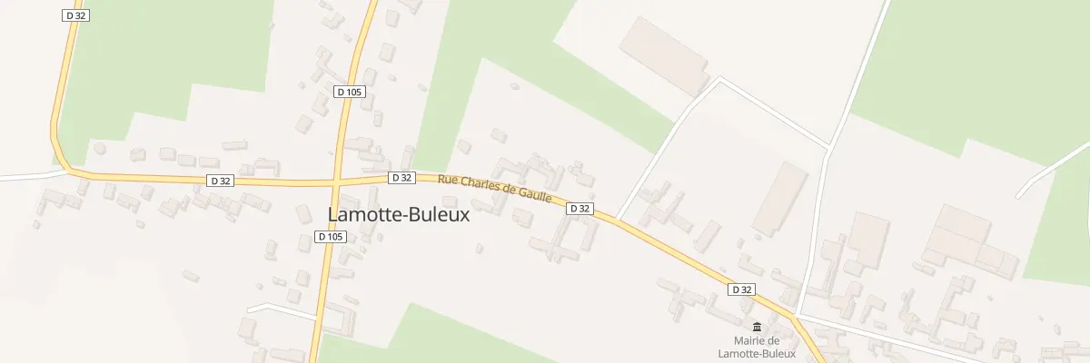 Plan du 226 Rue Charles de Gaulle à Lamotte-Buleux