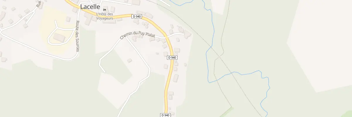 Plan du 5032 Le Bourg à Lacelle