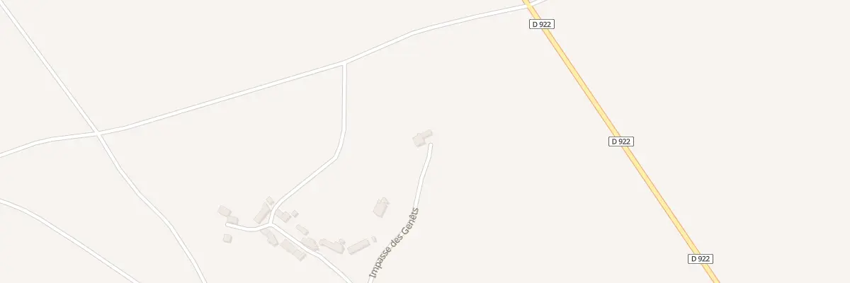Plan du 3 Imp des Genets à Graçay