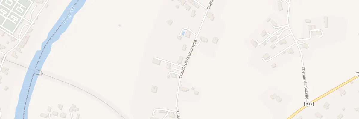 Plan du 23 Che de la Bourdette à Labastide-Saint-Georges