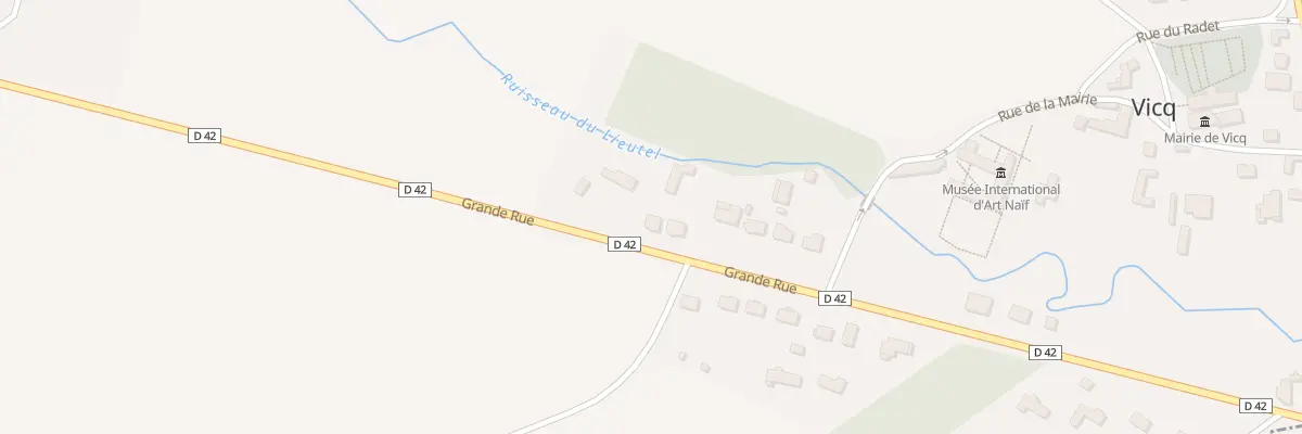 Plan du 58T Grande Rue à Vicq