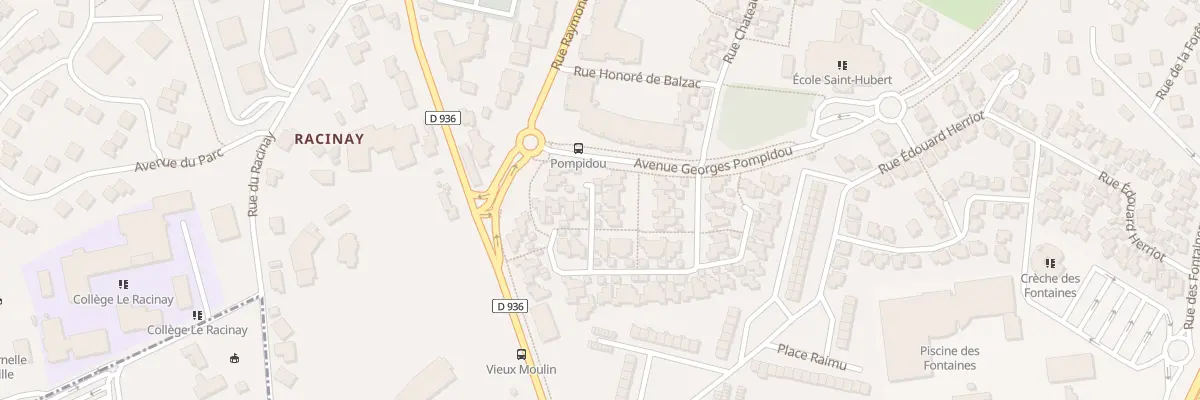 Plan du 21 Rue Victor Hugo à Rambouillet