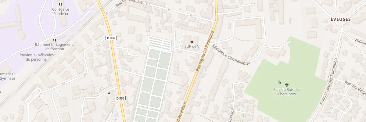 Plan du 50 Rue Raymond Patenôtre à Rambouillet