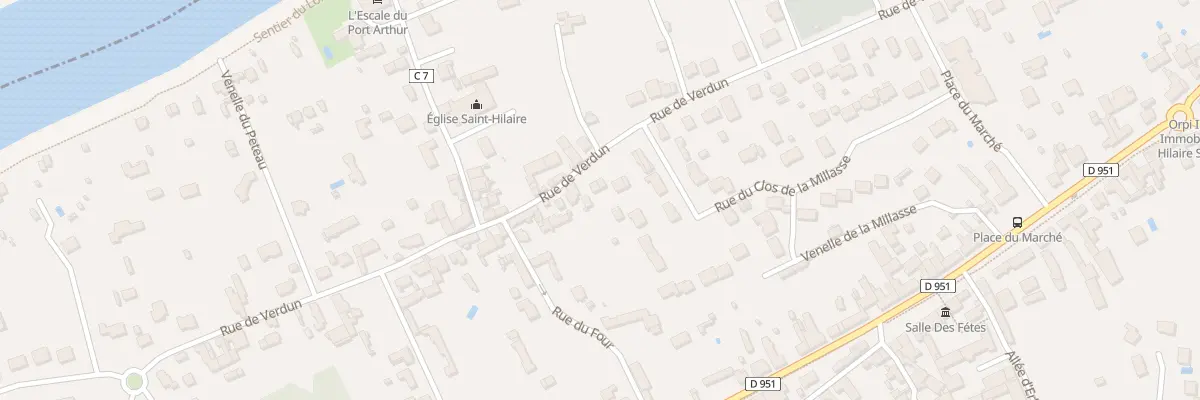Plan du 725 Rue de Verdun à Saint-Hilaire-Saint-Mesmin