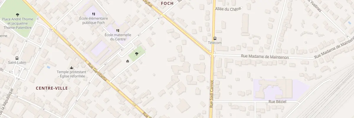 Plan du 37T Rue Sadi Carnot à Rambouillet