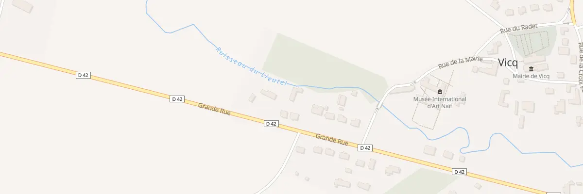 Plan du 60 Gr Grande Rue à Vicq