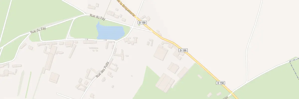Plan du 2 Rue de la Briqueterie à Loueuse