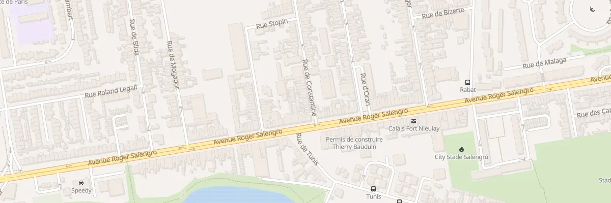 Plan du 9 Rue de Constantine à Calais