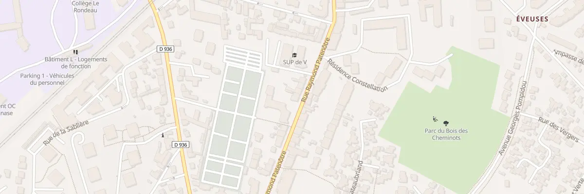 Plan du 52 Rue Raymond Patenôtre à Rambouillet