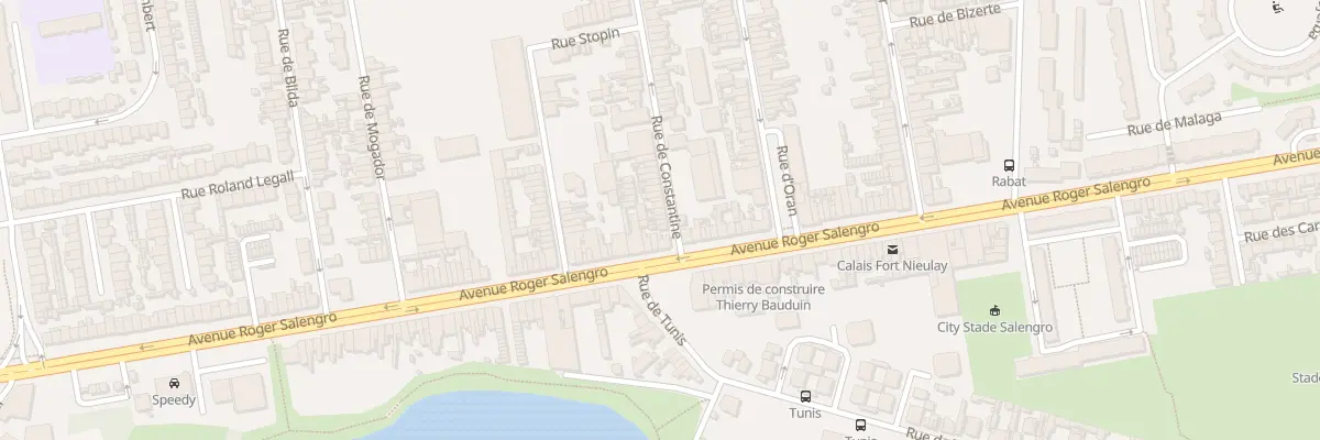 Plan du 5 Rue de Constantine à Calais