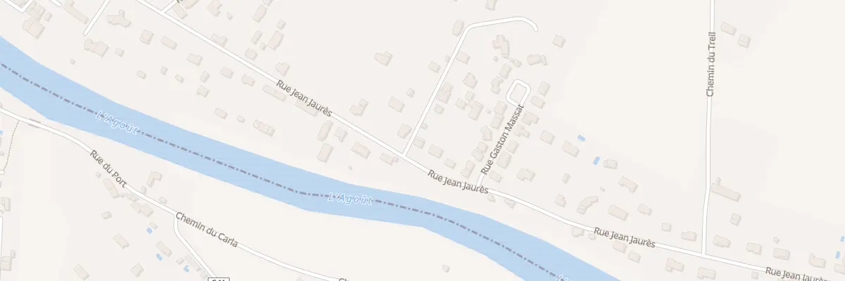 Plan du 45 Rue Jean Jaurès à Labastide-Saint-Georges