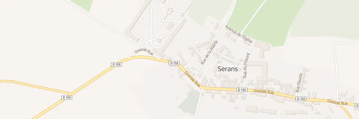 Plan du 56 Gr Grande Rue à Serans