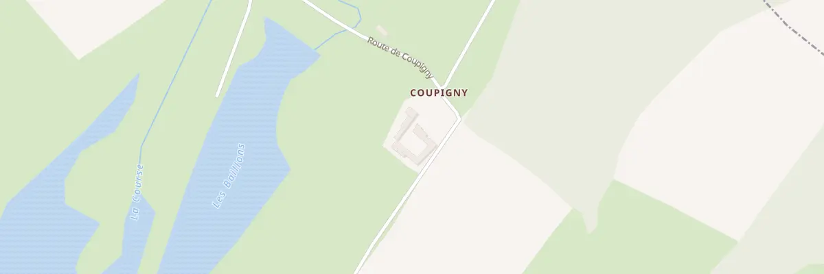 Plan du 32 Rte de Coupigny à Beussent