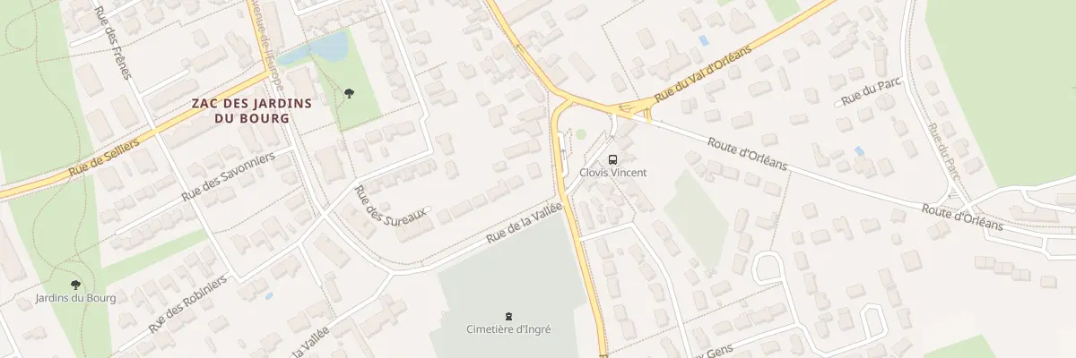Plan du 6 Pl Clovis Vincent à Ingré