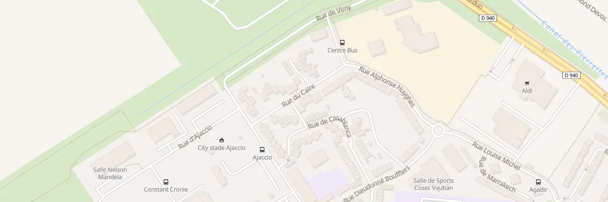 Plan du 14 Rue du Caire à Calais