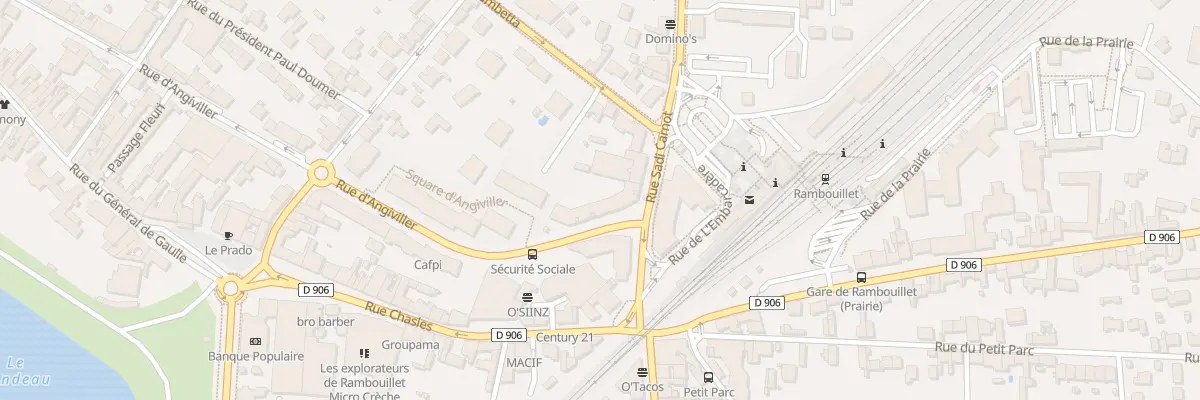 Plan du 7 Rue Sadi Carnot à Rambouillet
