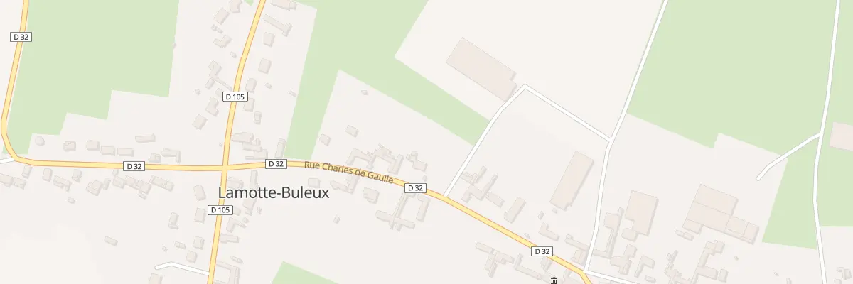 Plan du 198 Rue Charles de Gaulle à Lamotte-Buleux