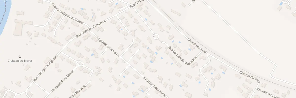 Plan du 8 Imp Gaston Talmier à Labastide-Saint-Georges