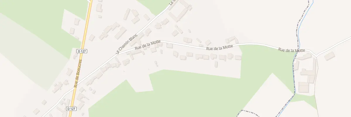 Plan du 277 Rue de la Motte à Fiennes