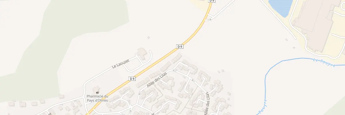 Plan du 3 All des Lilas à Villeneuve-d’Olmes