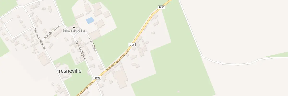 Plan du 11 Du Maréchal Leclerc à Fresneville