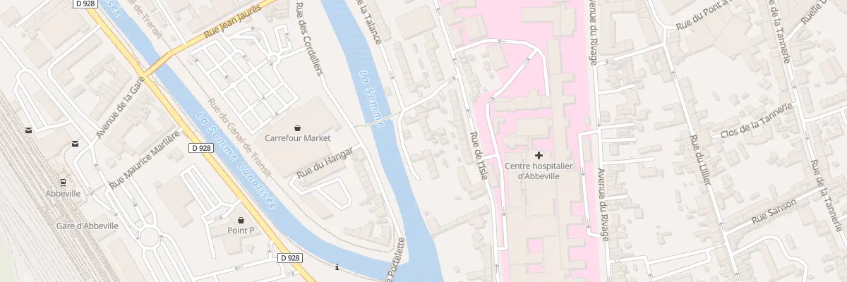 Plan du 43 Rue de la Talance à Abbeville