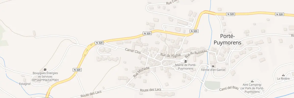 Plan du 15 Le Village à Porté-Puymorens