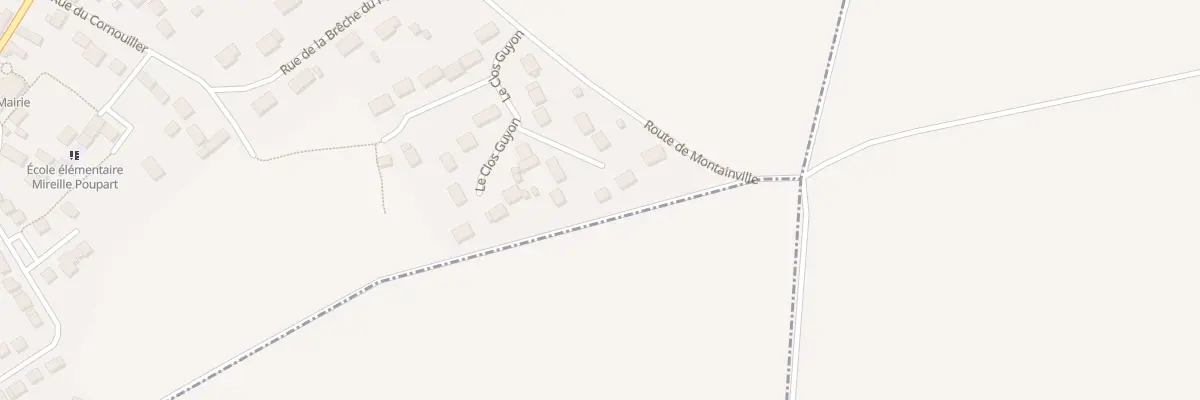 Plan du 18 Le Clos Guyon à Andelu