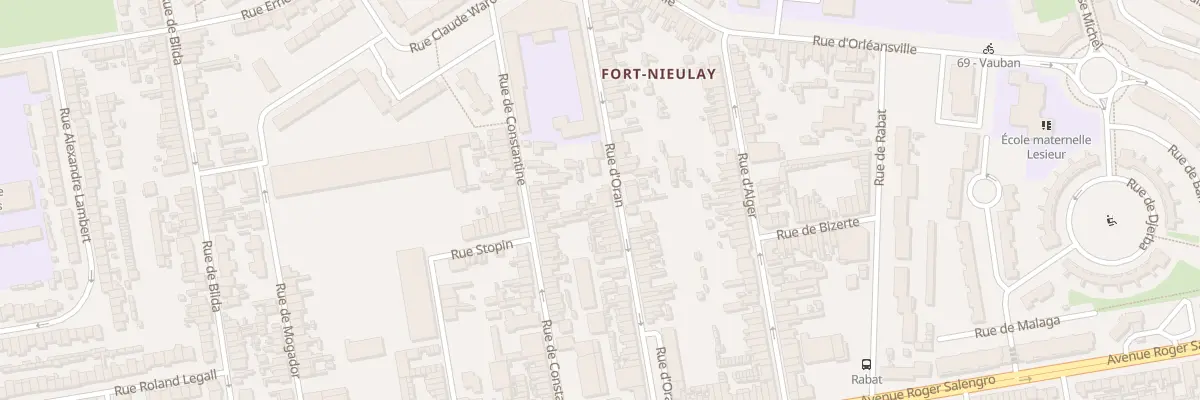 Plan du 53 Rue d’Oran à Calais