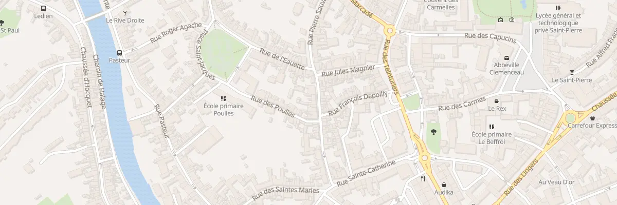 Plan du 29 Rue des Rapporteurs à Abbeville