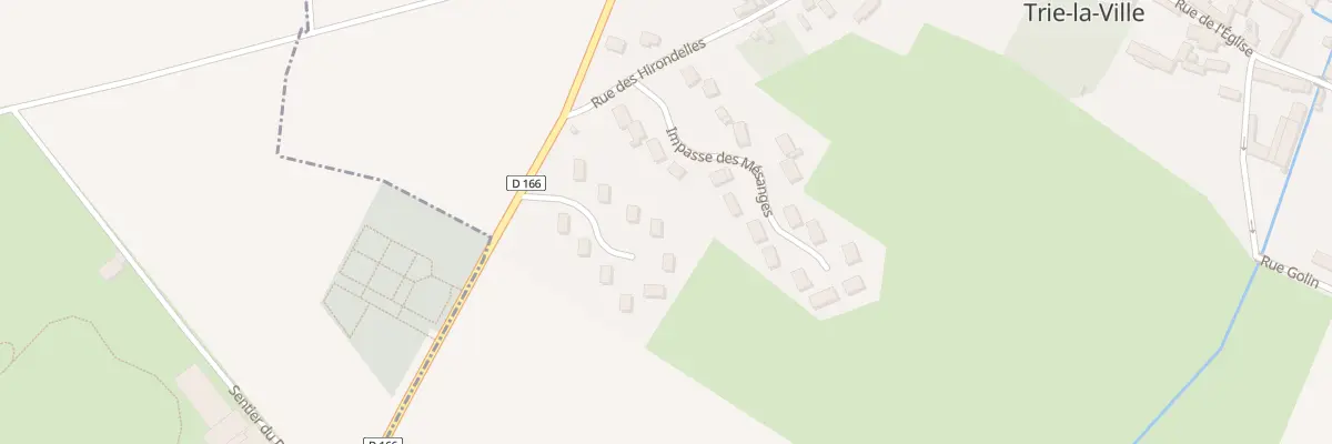 Plan du 7 Imp de la Vigne Careme à Trie-la-Ville
