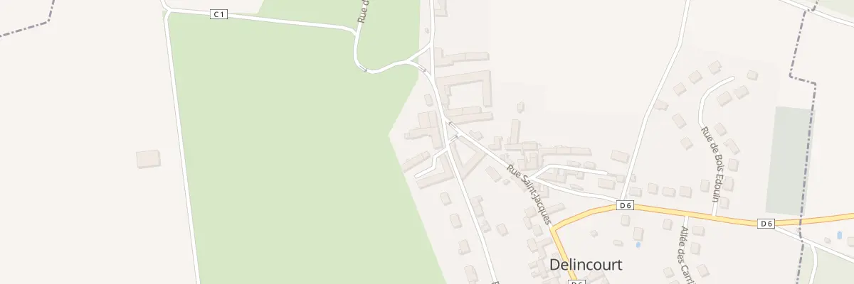 Plan du 50 La Croix à Delincourt