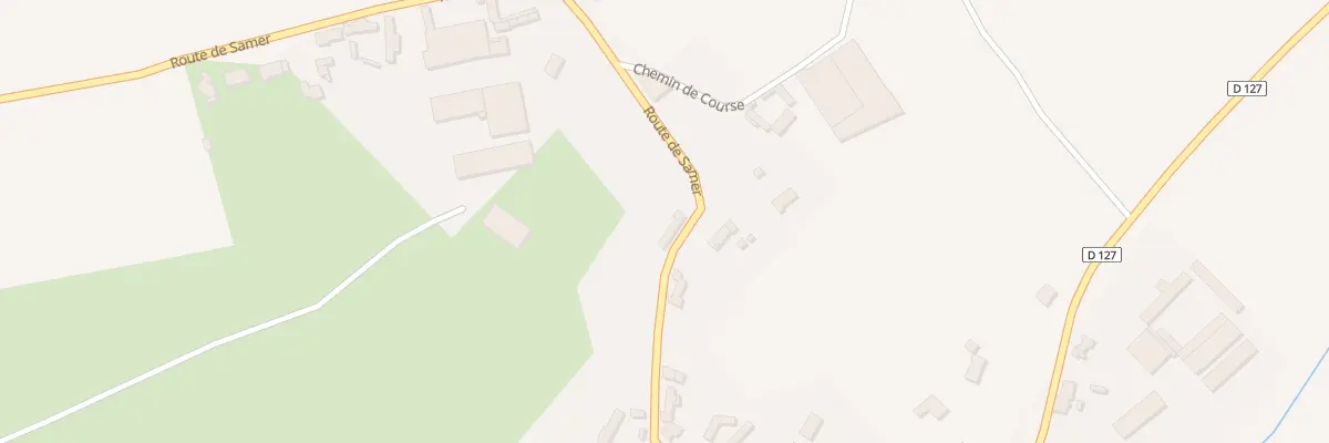 Plan du 37 Rte de Samer à Doudeauville