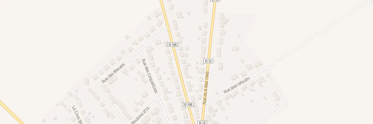 Plan du 12 Rue Pierre de Coubertin à Ardentes