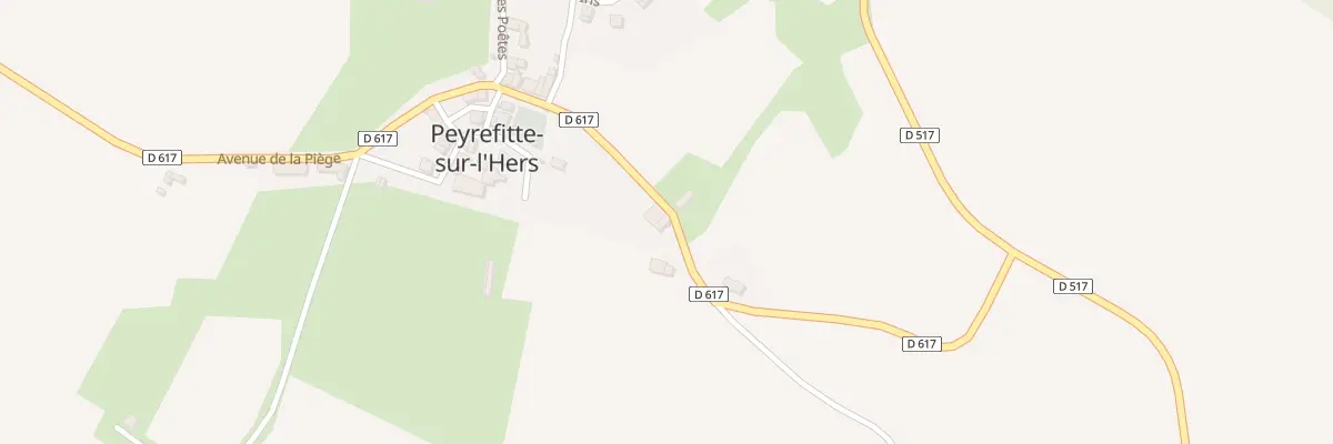 Plan du 11 Av de la Piège à Peyrefitte-sur-l’Hers