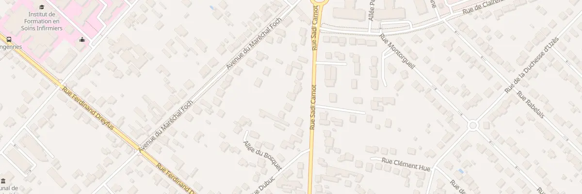 Plan du 67 Rue Sadi Carnot à Rambouillet