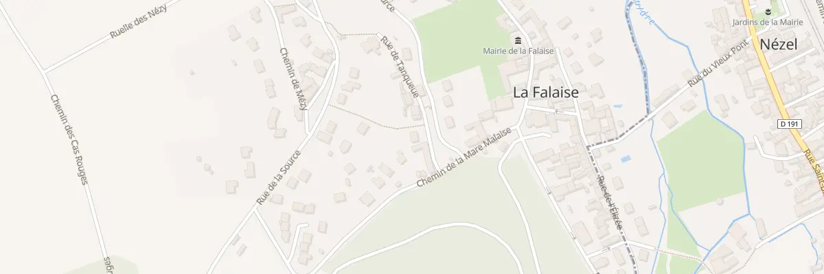 Plan du 4 Rue de Tanqueue à La Falaise