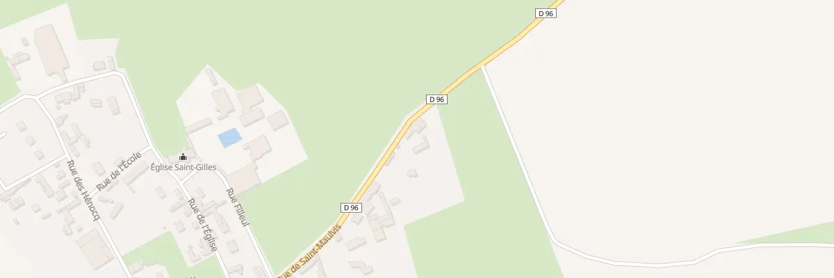 Plan du 15 Du Maréchal Leclerc à Fresneville