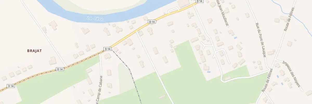 Plan du 680F Graves Basses à Bretenoux