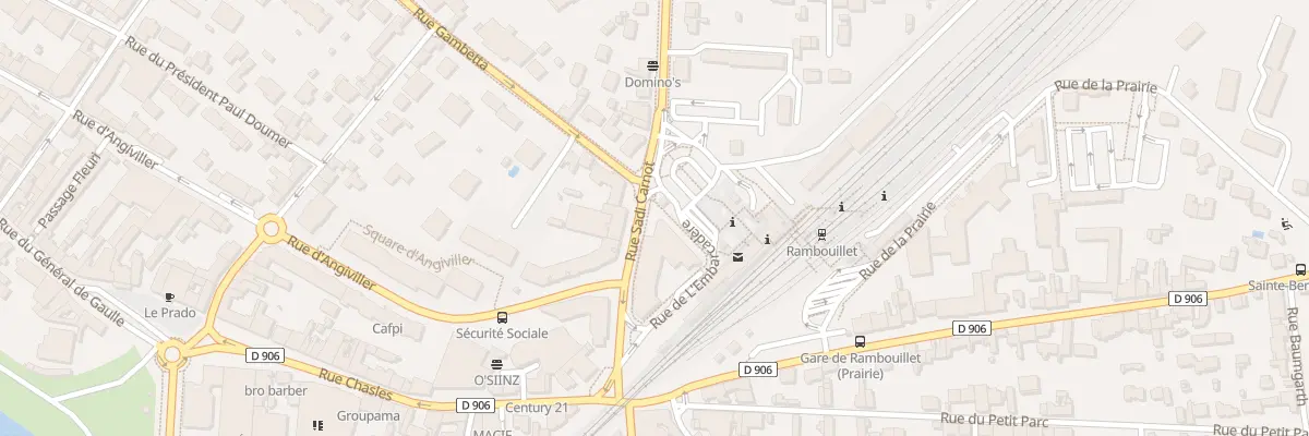 Plan du 2A Rue Sadi Carnot à Rambouillet