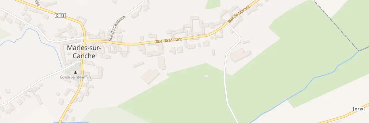 Plan du 19 Rue de Marant à Marles-sur-Canche