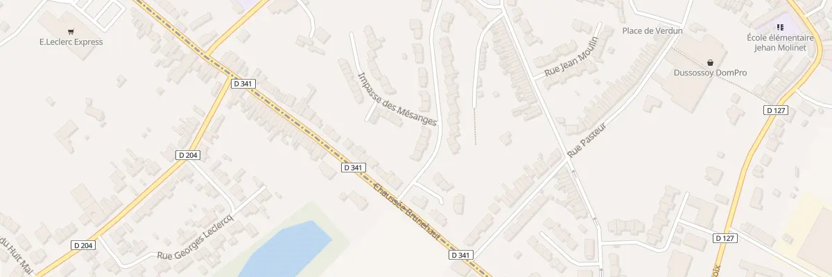 Plan du 48 Rue des Chardonnerets à Desvres