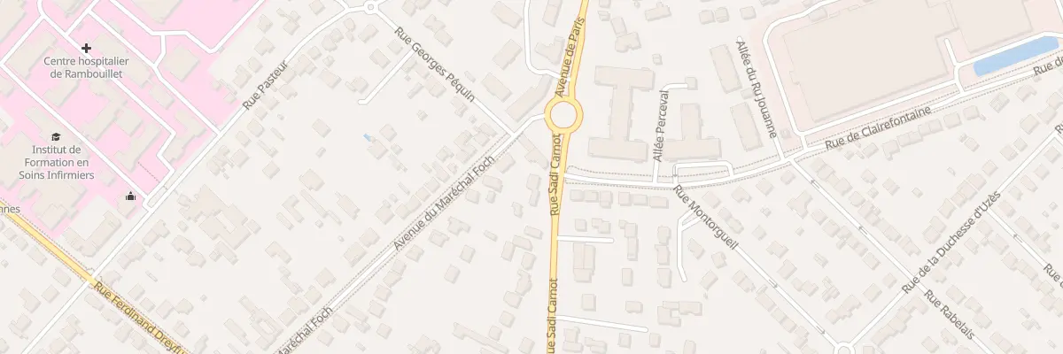Plan du 79 Rue Sadi Carnot à Rambouillet
